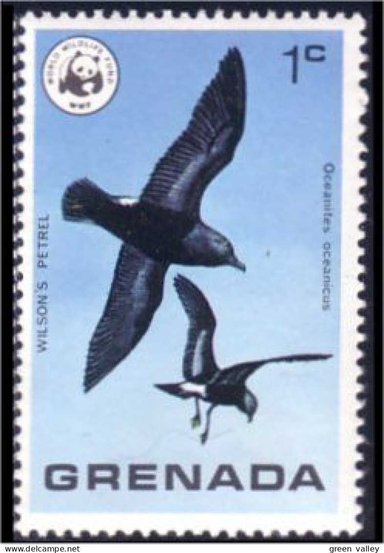 460 Grenada Petrel WWF MNH ** Neuf SC (GRE-32b) - Autres & Non Classés