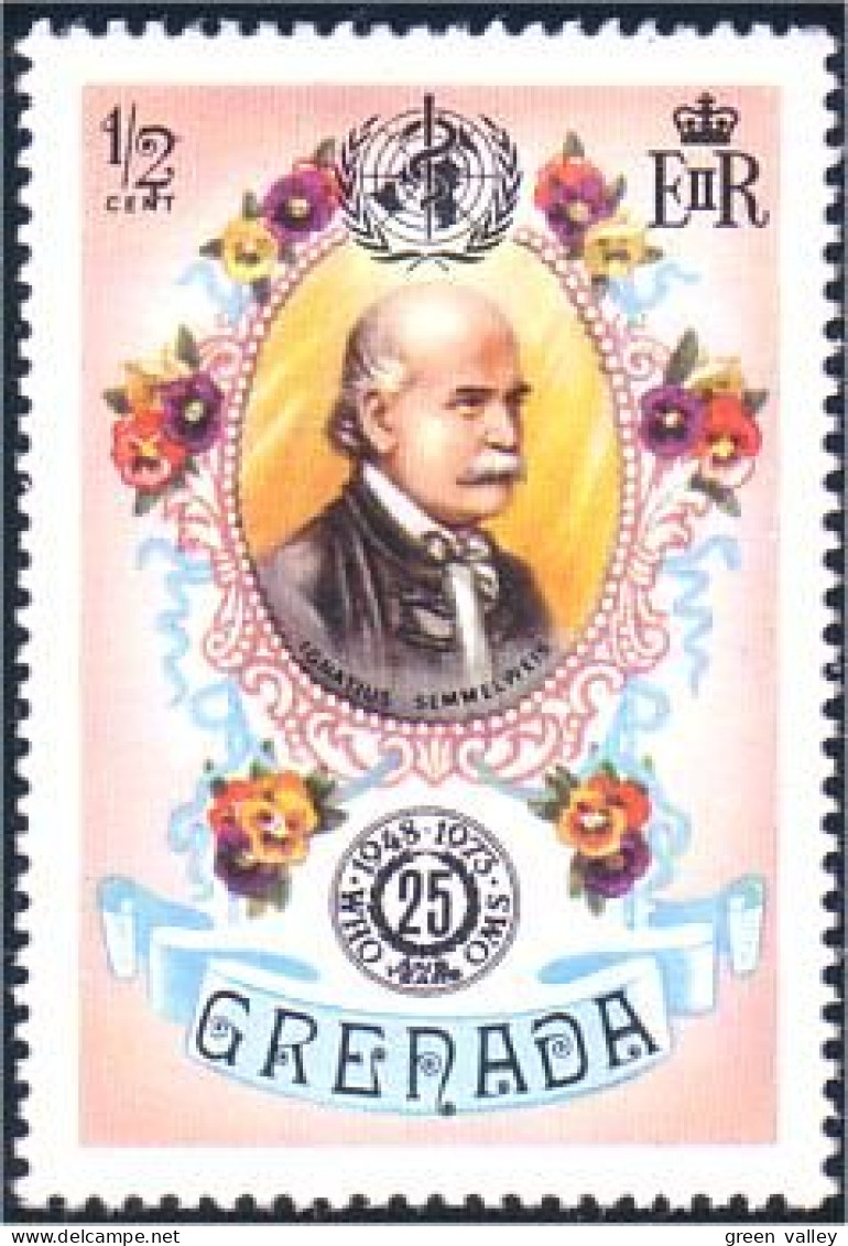 460 Grenada WHO-OMS 25th MNH ** Neuf SC (GRE-10c) - WHO