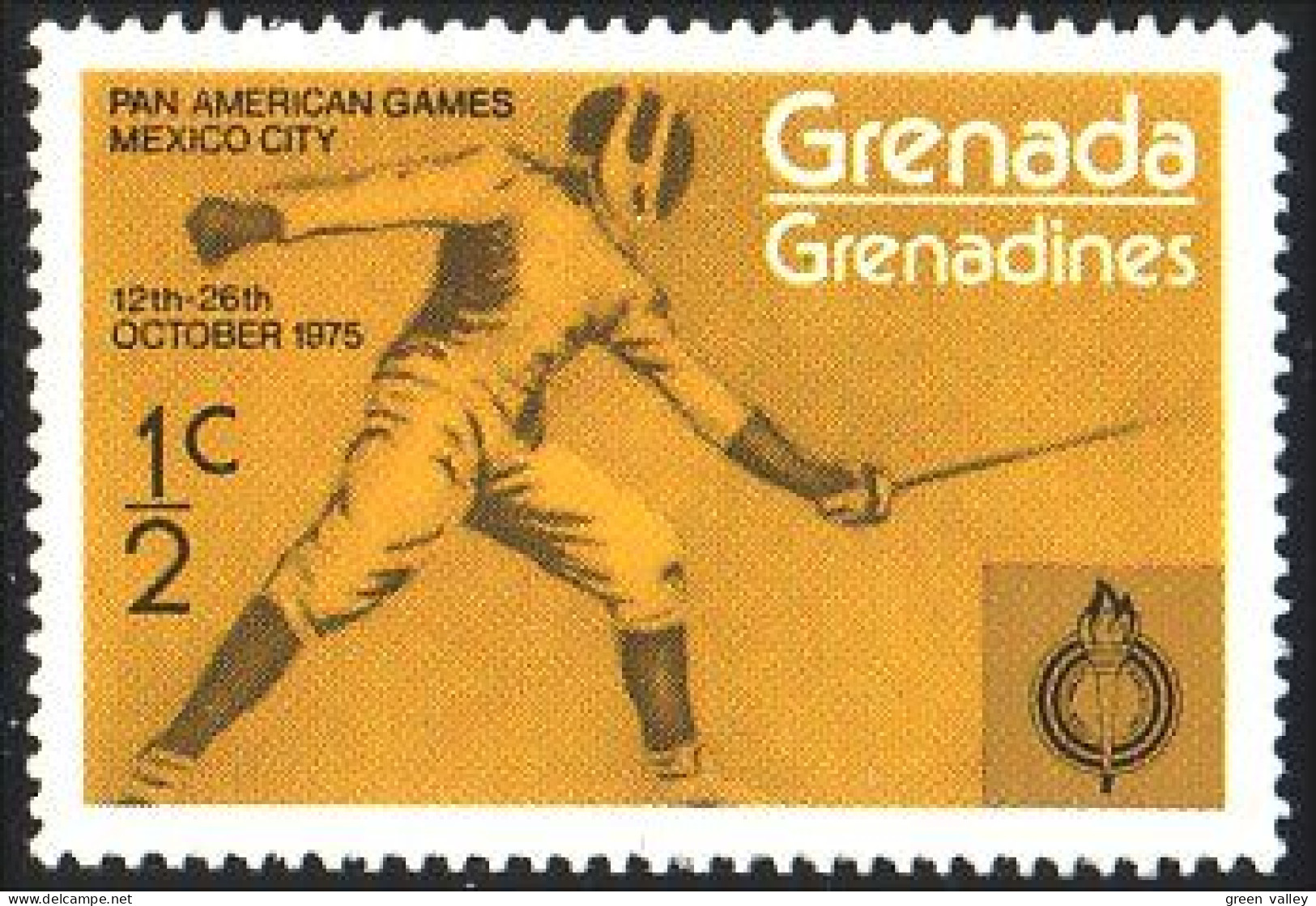 460 Grenada Escrime Fencing MNH ** Neuf SC (GRE-13b) - Escrime