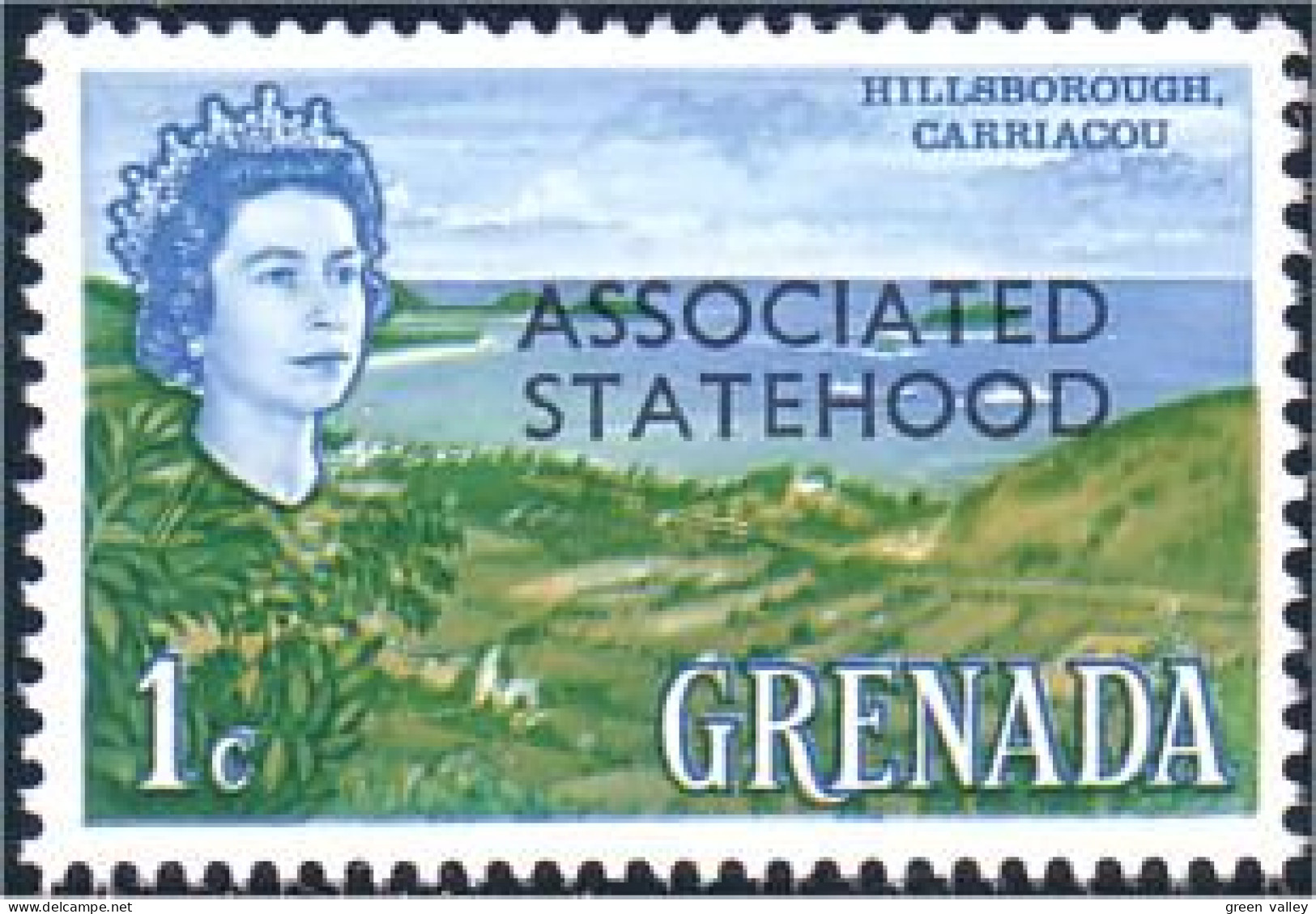 460 Grenada Statehood MNH ** Neuf SC (GRE-1) - Grenada (...-1974)