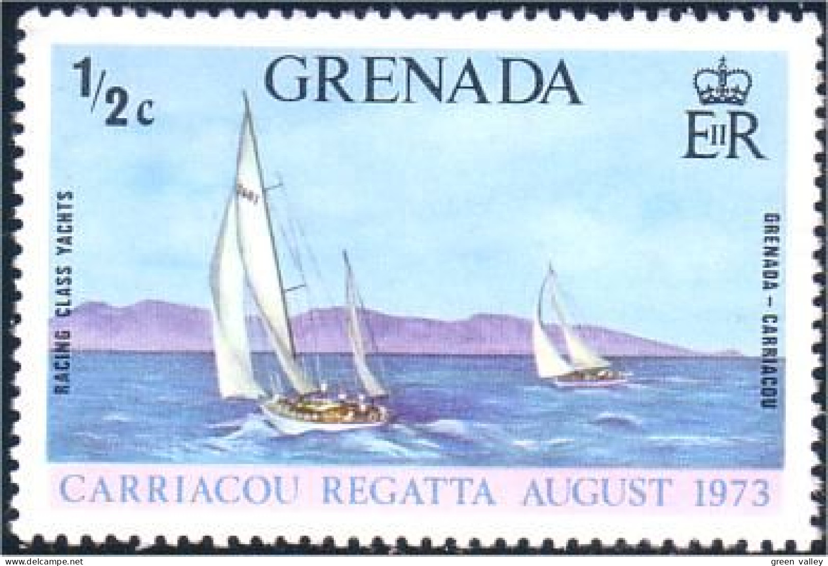 460 Grenada Carriacou Regatta Voilier Sailing Ship MNH ** Neuf SC (GRE-2a) - Grenade (...-1974)