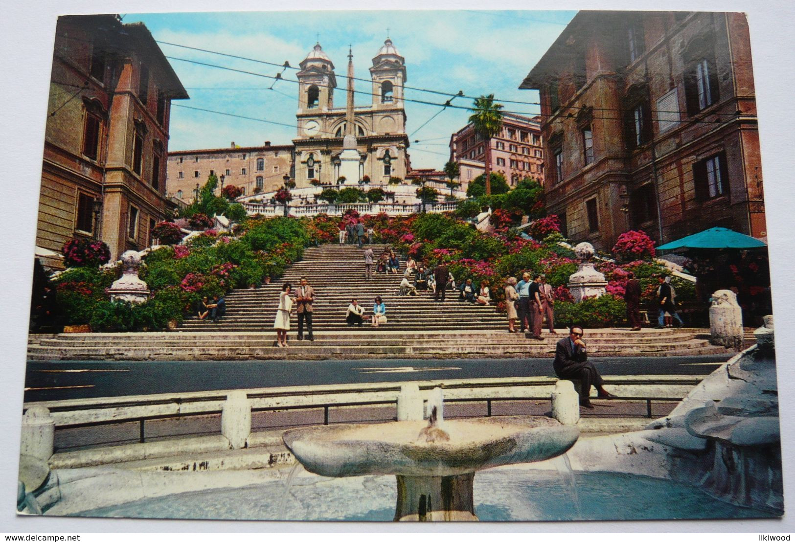 Roma, Rome - Piazza Di Spagna E Trinita Dei Monti - Iglesias