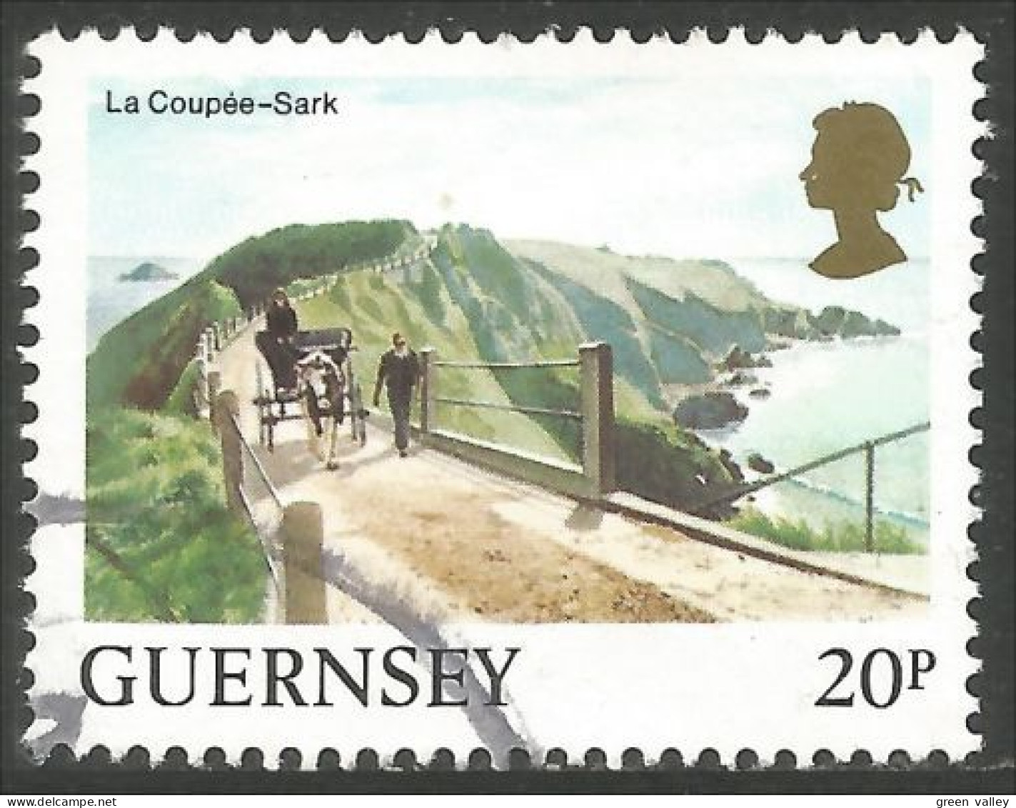 468 Guernsey La Coupée Sark (GUE-82e) - Guernesey