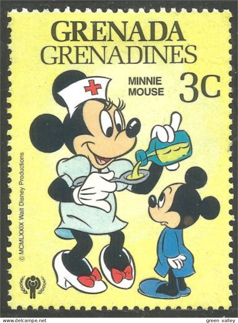 462 Grenada Disney Minnie Infirmière Nurse MH * Neuf (GRG-98) - Médecine