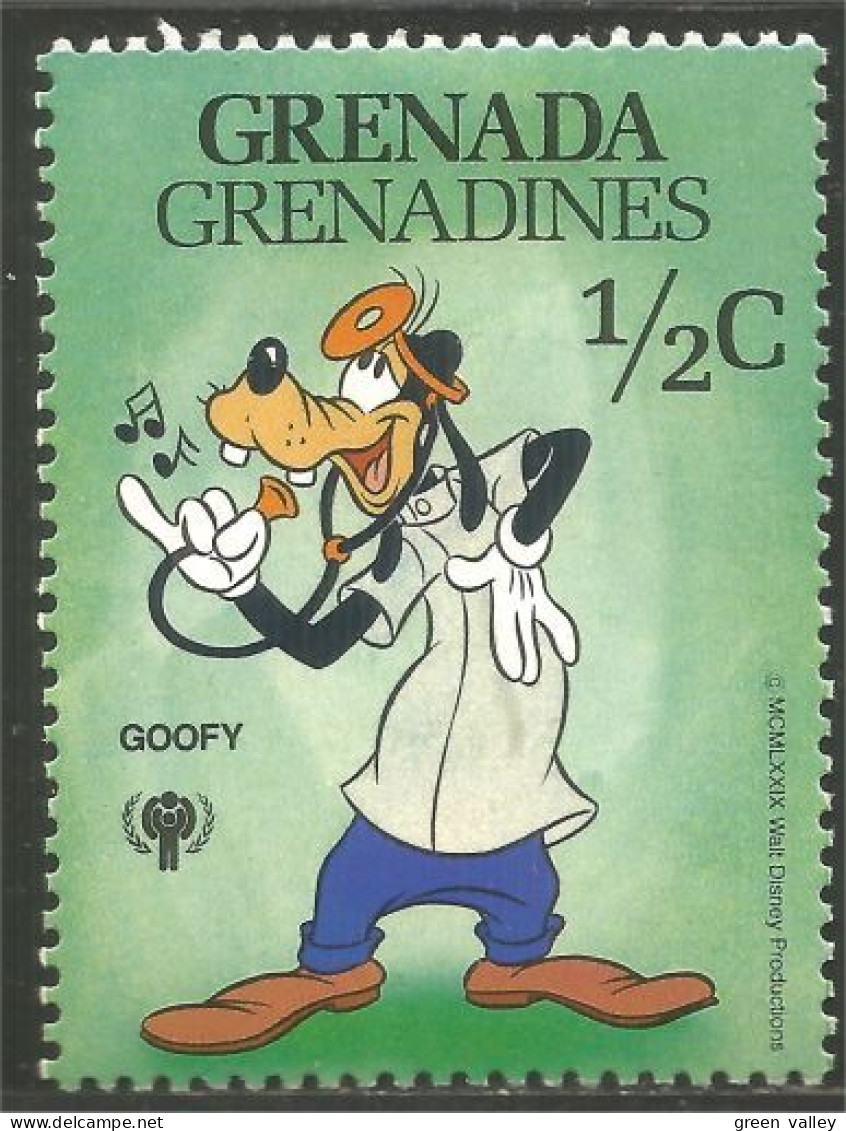 462 Grenada Disney Goofy Dingo Docteur Médecin Pratician Doctor MH * Neuf (GRG-95) - Médecine