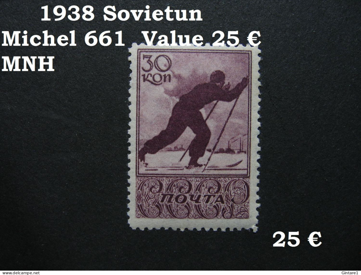 Russia Soviet 1938, Russland Soviet 1938, Russie Soviet 1938, Michel 661, Mi 661, MNH   [09] - Ungebraucht