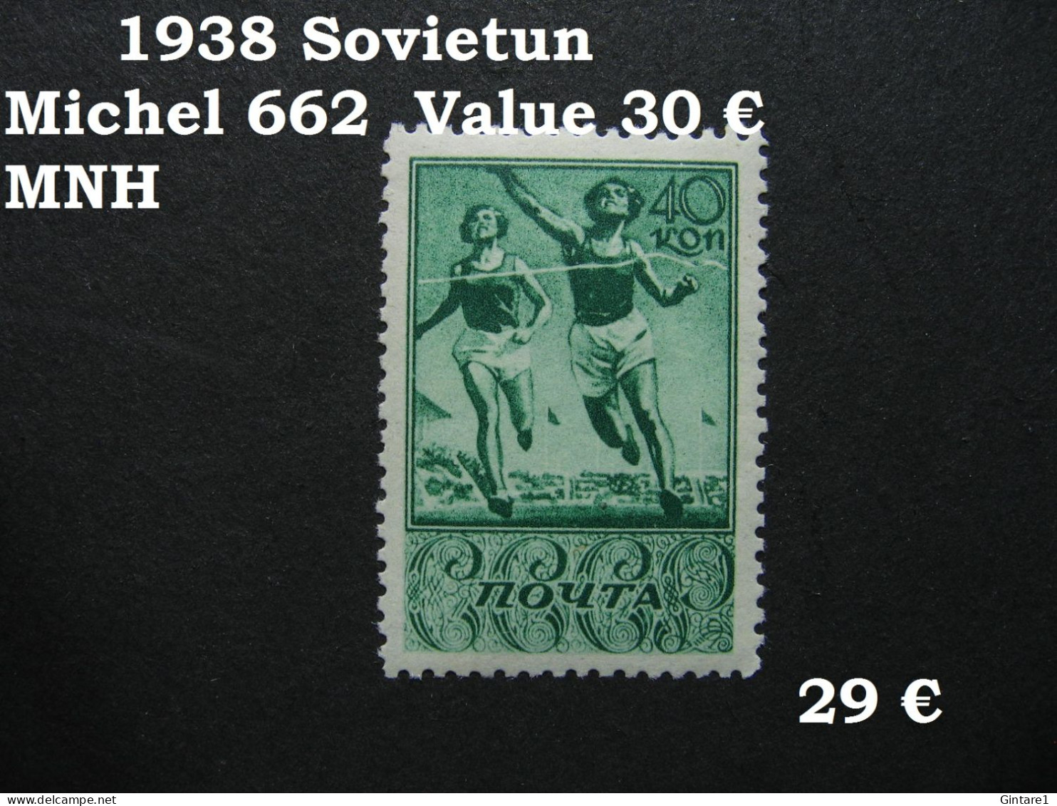 Russia Soviet 1938, Russland Soviet 1938, Russie Soviet 1938, Michel 662, Mi 662, MNH   [09] - Neufs