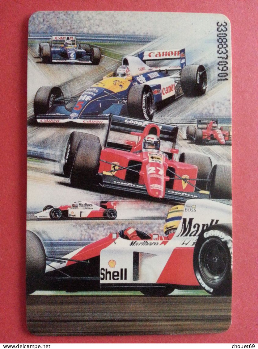 Germany K 1246 09/93 Goodyear F1 Racing Car Formule 1 MARLBORO HONDA RENAULT FERRARI (BF1217 - Auto's