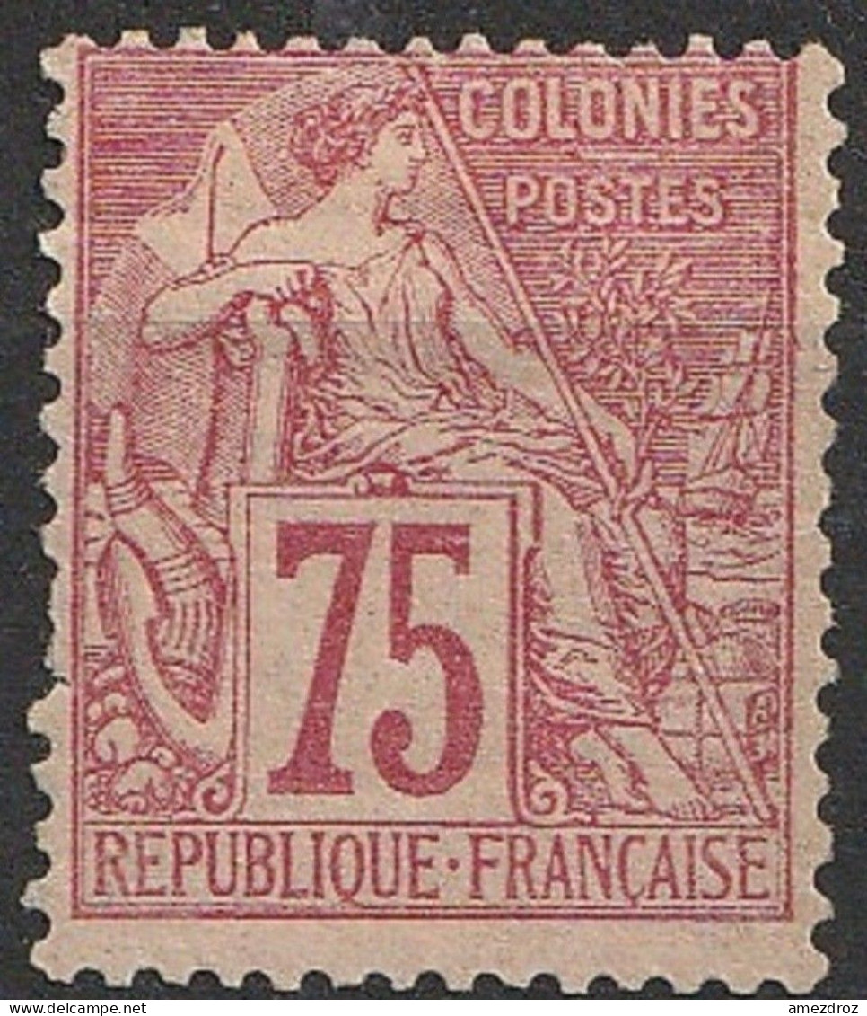 Colonies Emissions Générales 1881 N° 58 MH * Côte 140 € Alphée Dubois (F21) - Alphée Dubois