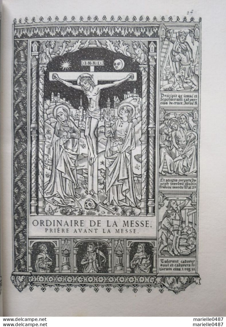 PAROISSIEN ROMAIN, d'après les imprimés français du Xvème siècle.