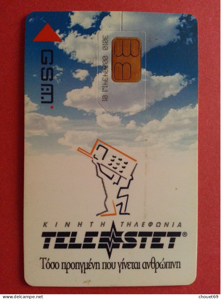 GSM SIM TELESTET (BF1217 - Grèce