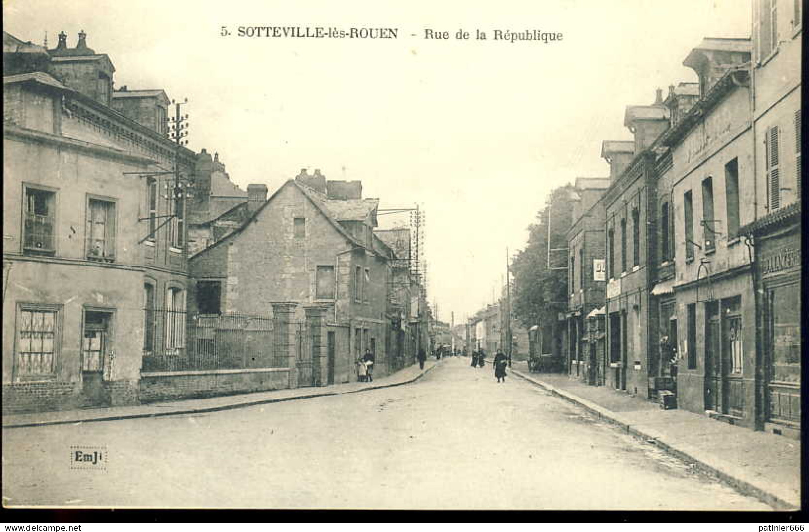 Sotteville Les Rouen Rue De La Republique - Sotteville Les Rouen