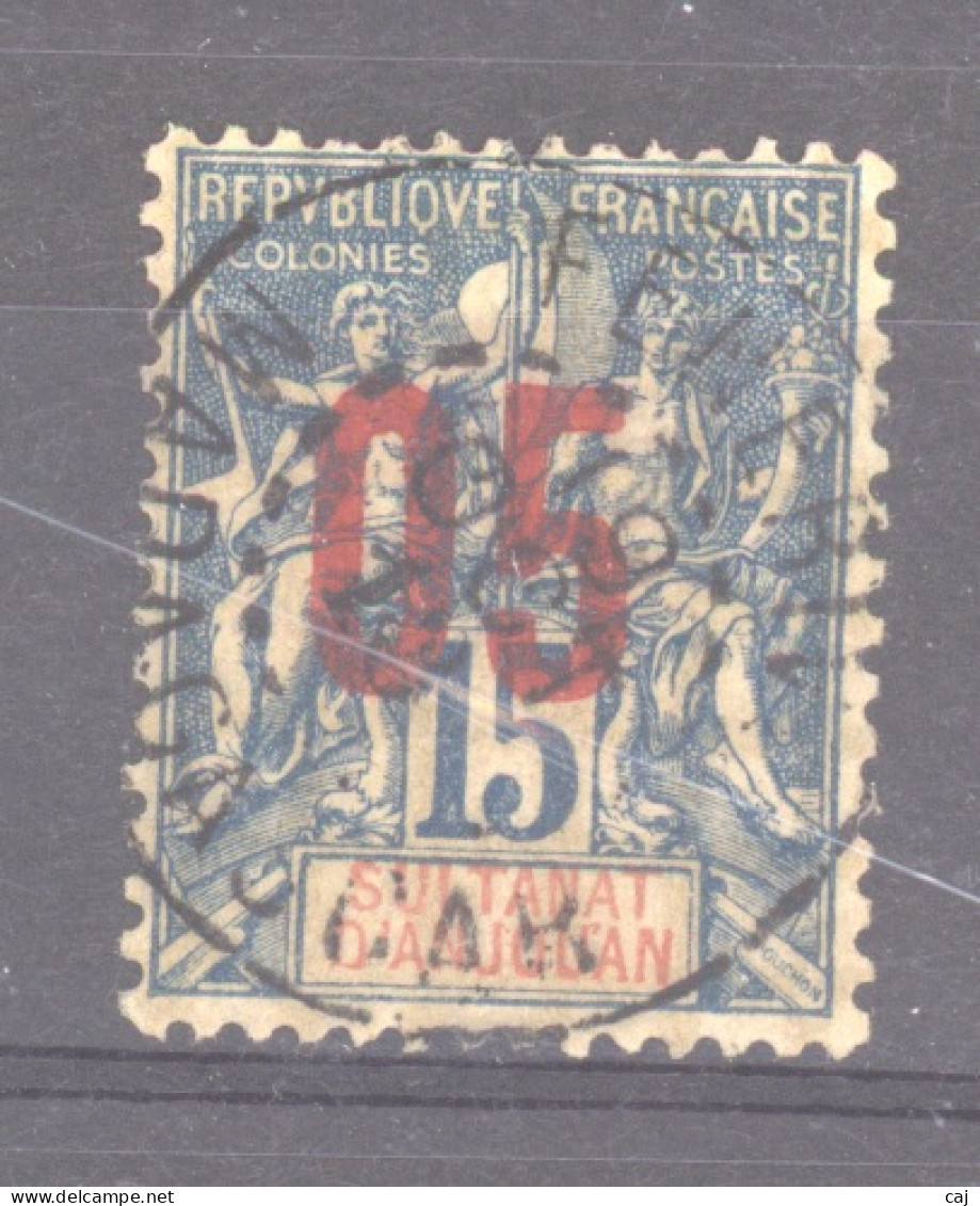 Anjouan  :  Yv  22  (o)  Càd  Fenerive  Madagascar - Used Stamps