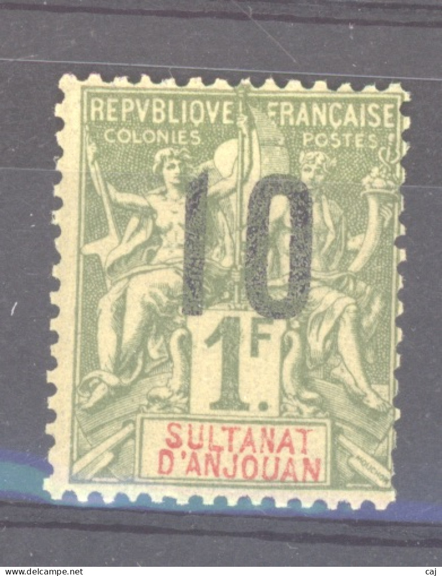 Anjouan  :  Yv  30  * - Unused Stamps