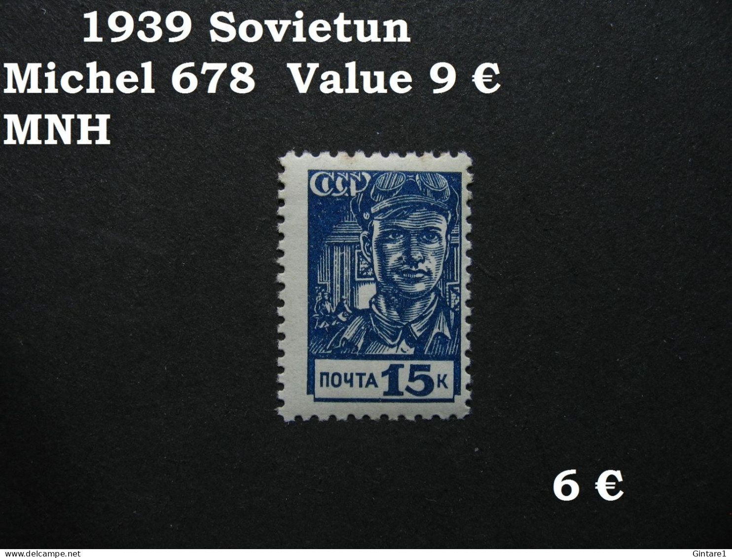 Russia Soviet 1939, Russland Soviet 1939, Russie Soviet 1939, Michel 678, Mi 678, MNH   [09] - Unused Stamps