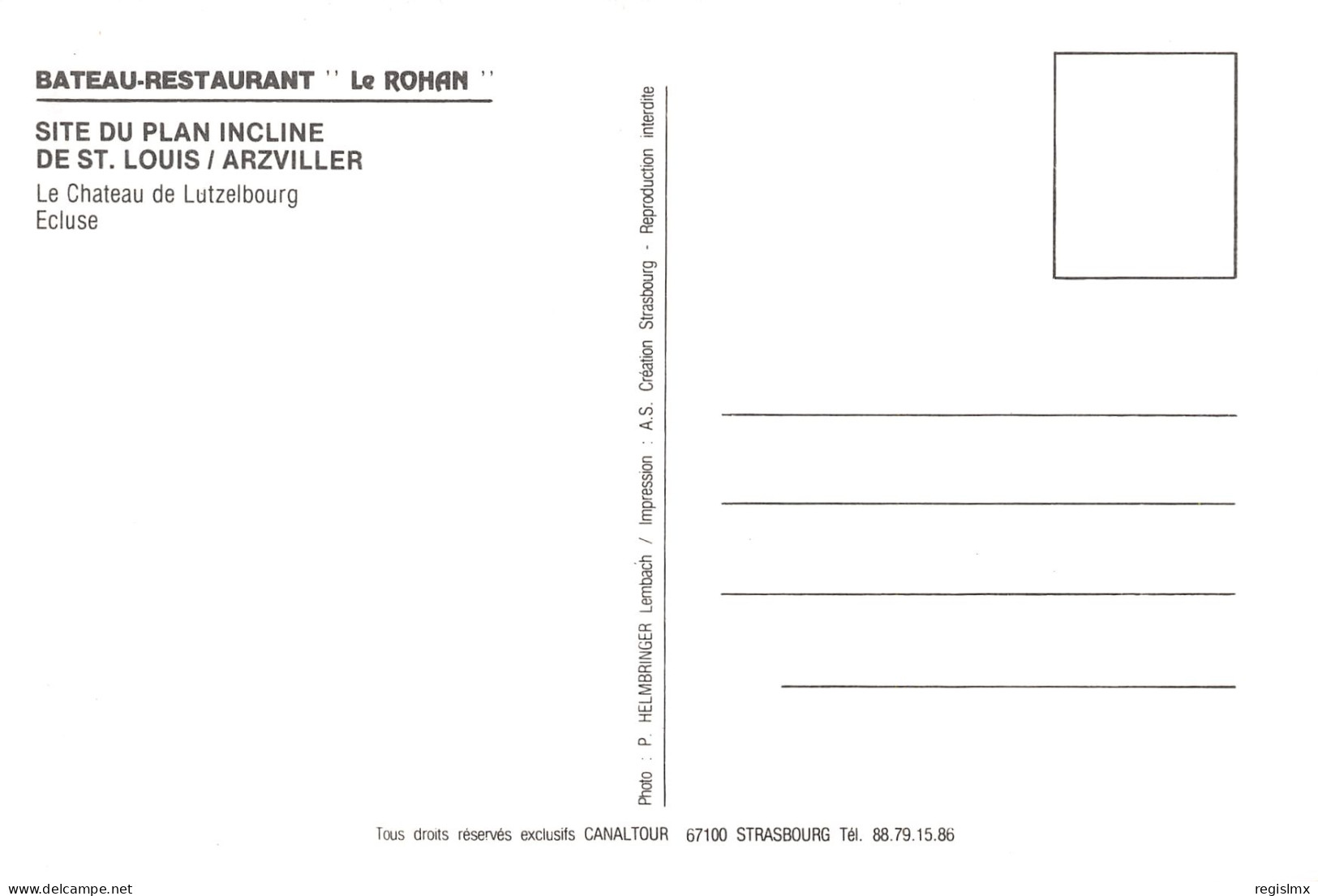 57-ARZVILLER-PLAN INCLINE-N°2845-A/0287 - Arzviller