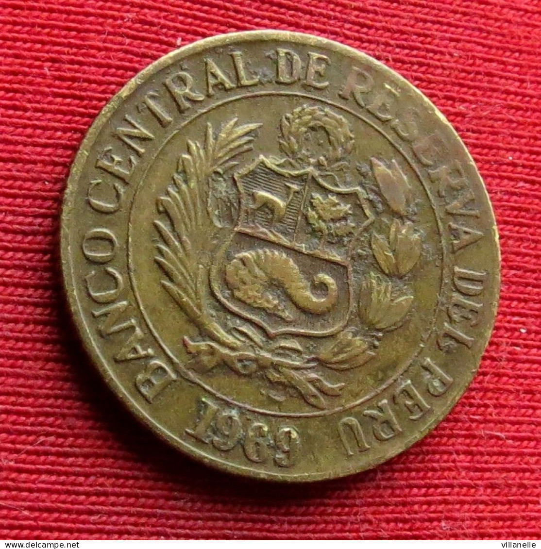 Peru 1/2 Half Sol De Oro 1969 Perou  W ºº - Perú