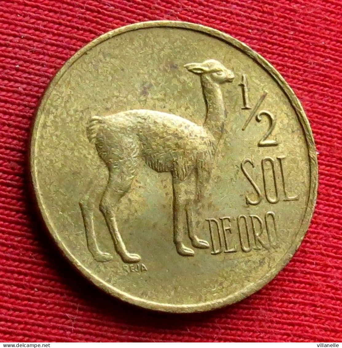 Peru 1/2 Half Sol De Oro 1972 Perou  W ºº - Pérou