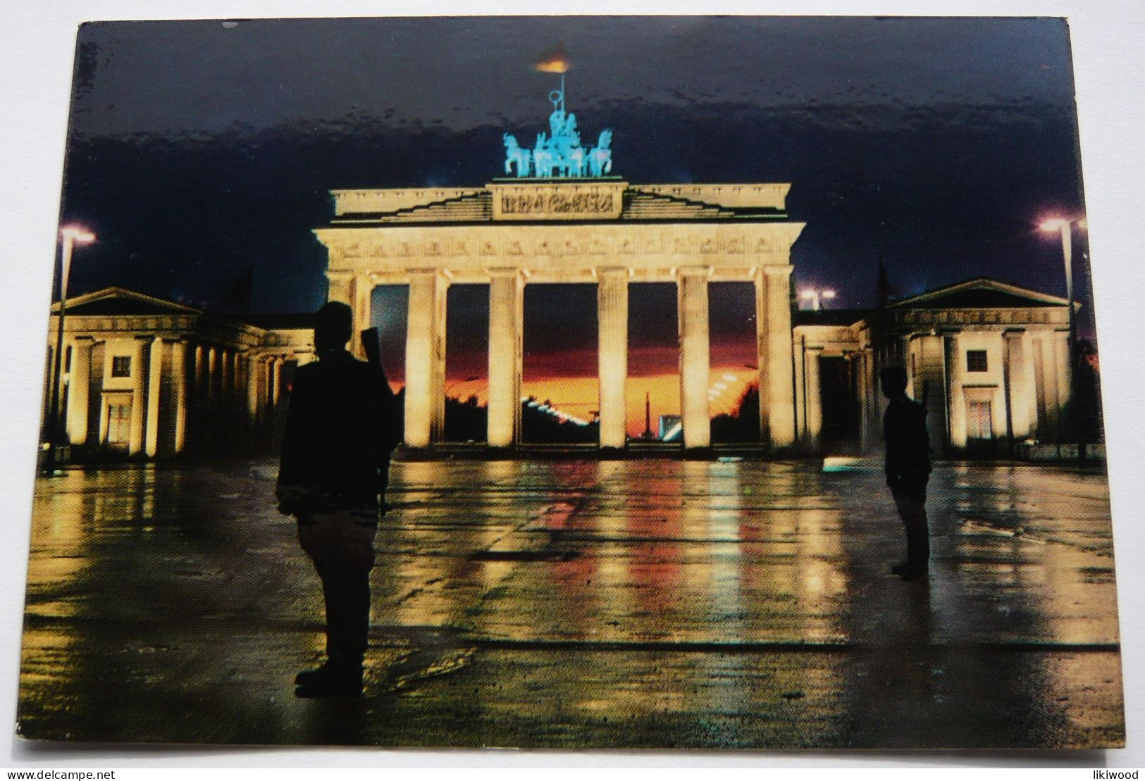 Berlin Nachts Am Brandenburger Tor - Porte De Brandebourg