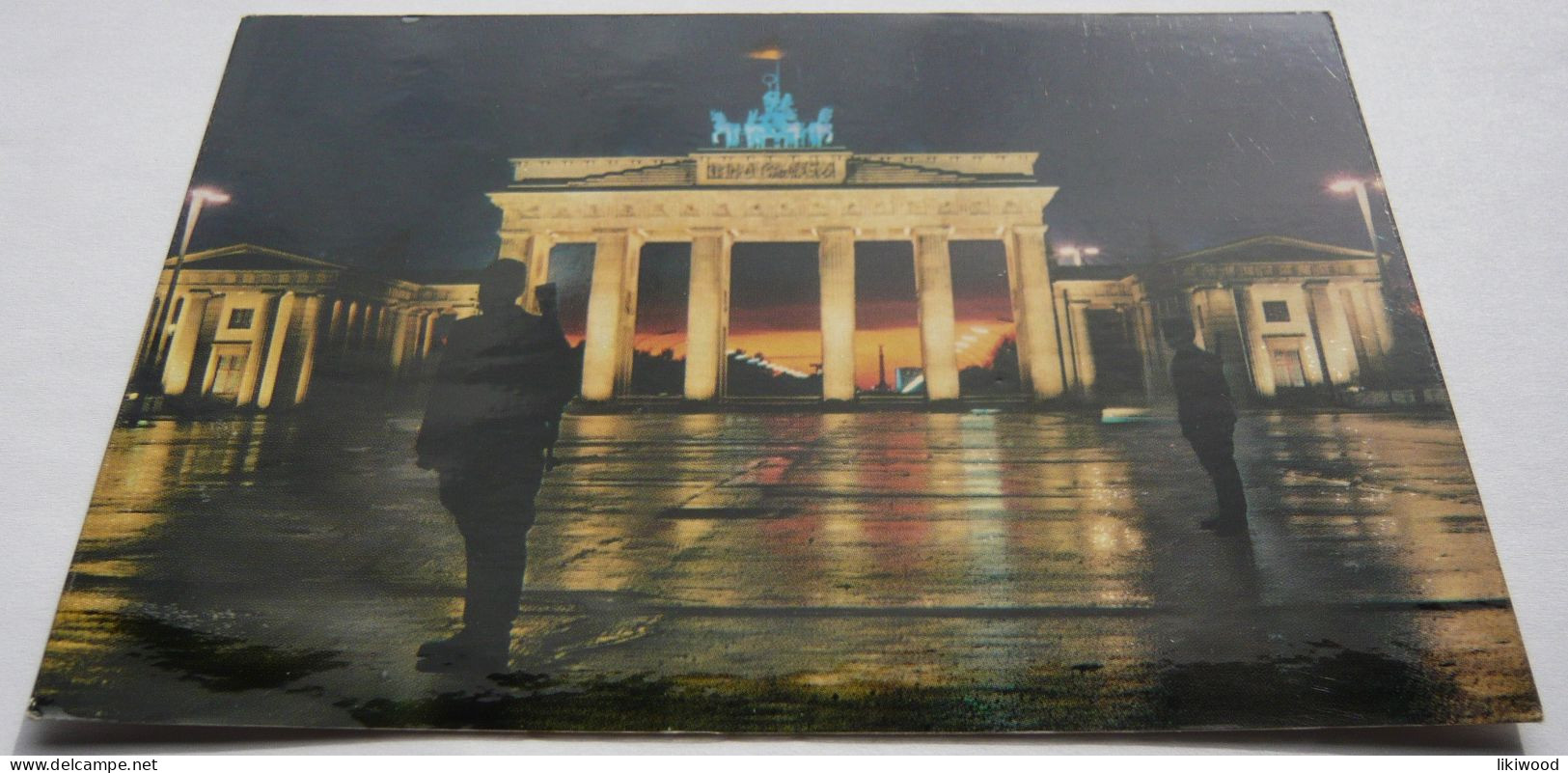 Berlin Nachts Am Brandenburger Tor - Brandenburger Deur