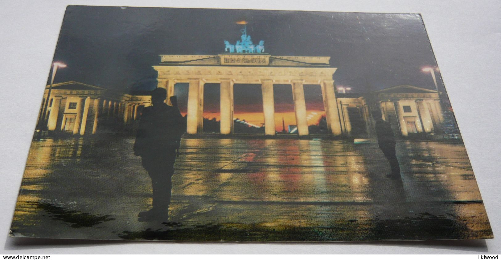 Berlin Nachts Am Brandenburger Tor - Brandenburger Deur