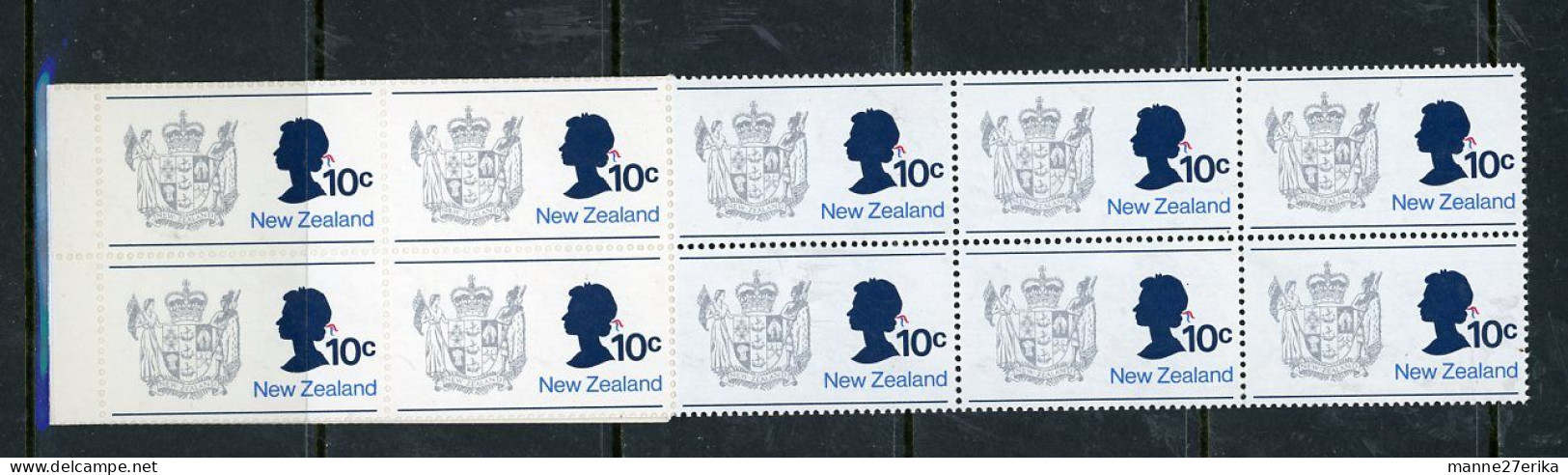 -New Zealand-1970 MNH Booklet - Unused Stamps