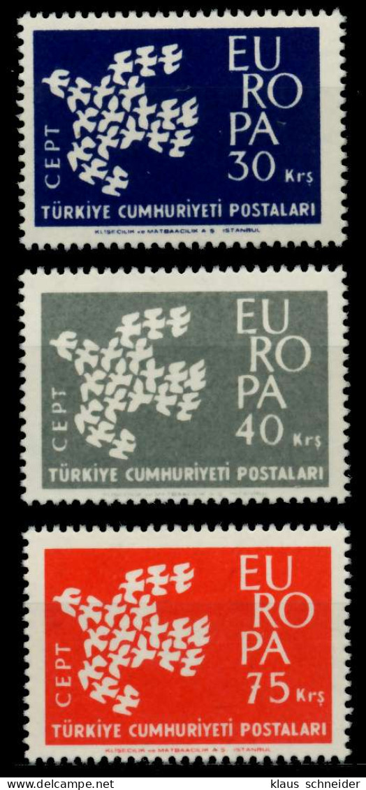 TÜRKEI 1961 Nr 1820-1822 Postfrisch S03FF46 - Unused Stamps
