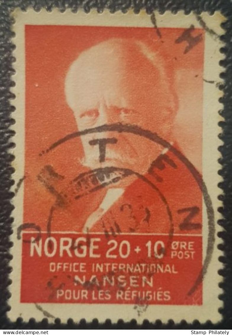 Norway Used Postmark Stamp Nansen Horten Cancel 1935 - Oblitérés
