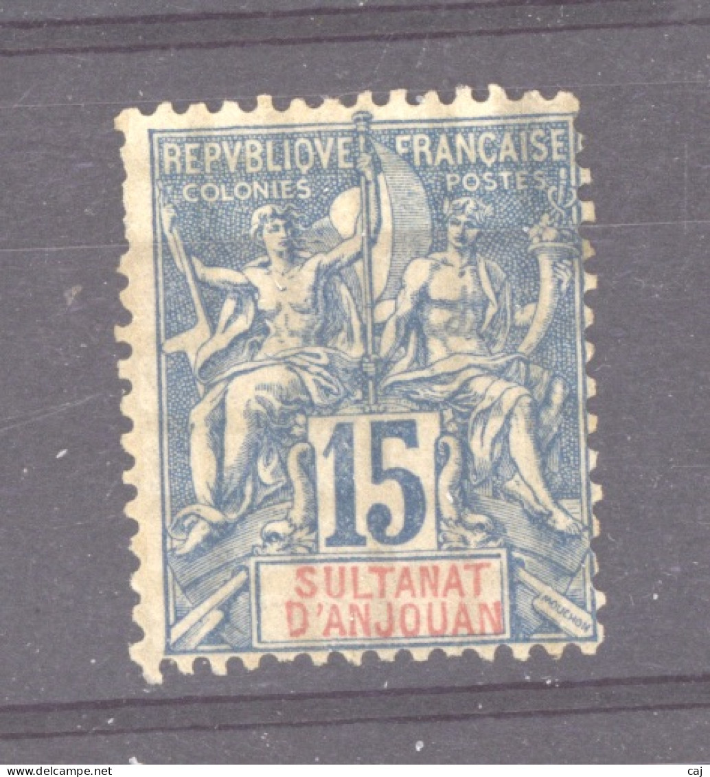 Anjouan  :  Yv  6  (*) - Unused Stamps