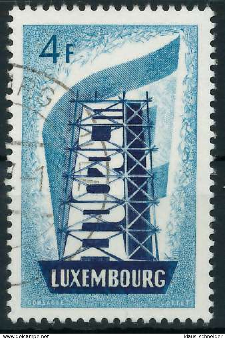 LUXEMBURG 1956 Nr 557 Gestempelt X973C12 - Oblitérés