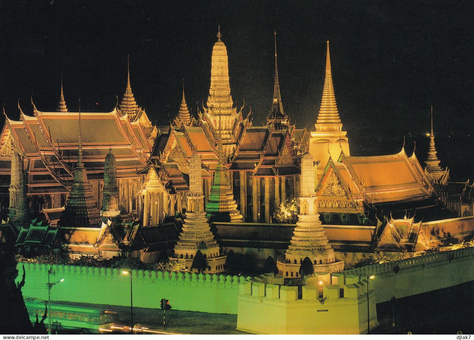 Thaïlande Bangkok Temple Wat Phra Kaeo Spectacle Son Et Lumières HF - Tailandia