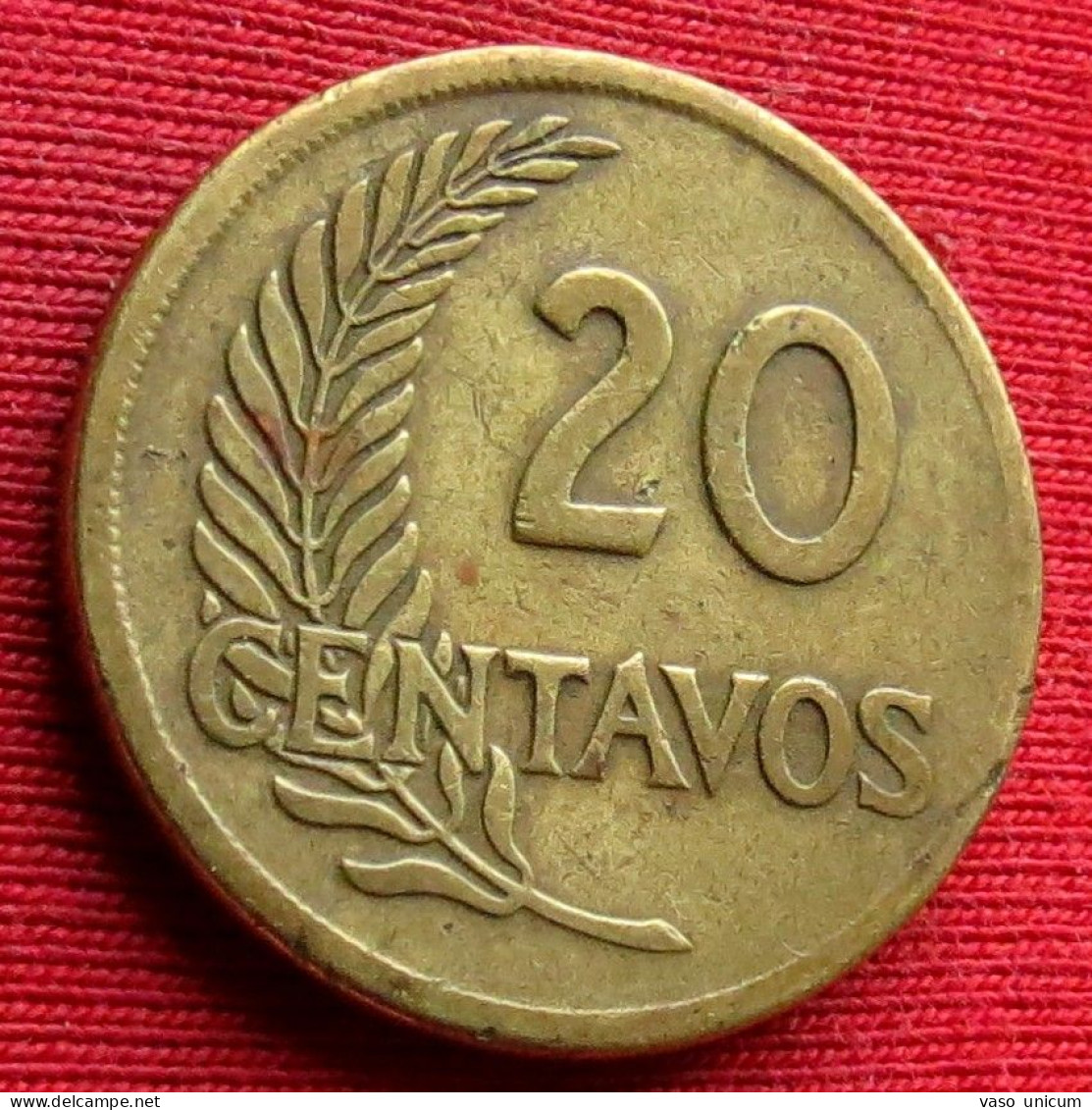 Peru 20 Centavos 1947 Perou - Peru