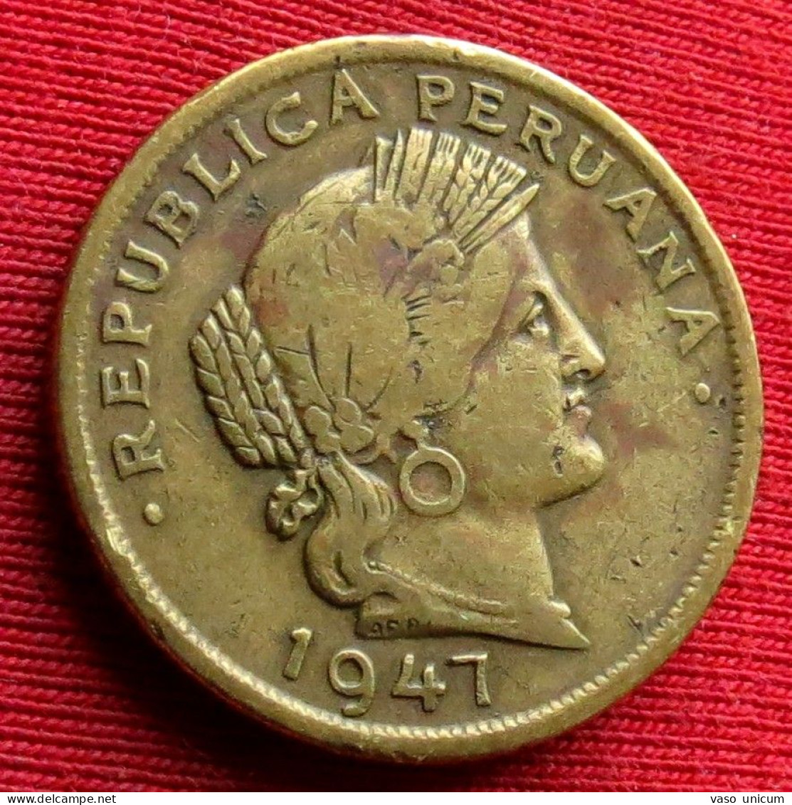 Peru 20 Centavos 1947 Perou - Peru