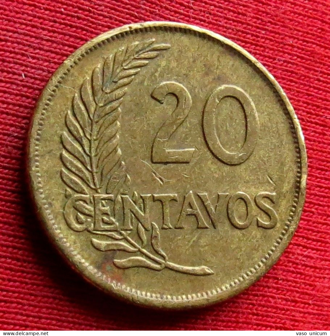 Peru 20 Centavos 1948 Perou - Perú