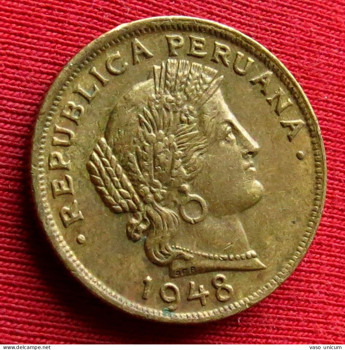 Peru 20 Centavos 1948 Perou - Peru