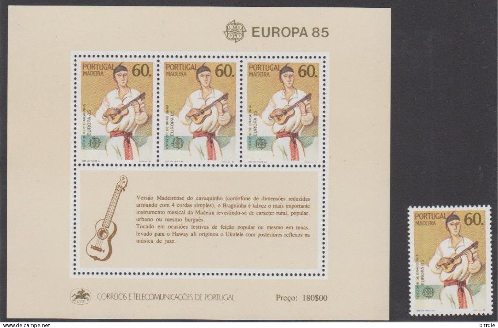 Portugal-Madeira  97 + Bl.6 , Xx  (9042) - Madère