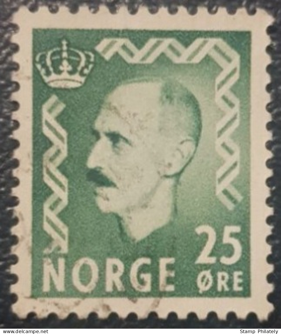Norway King Haakon Used Stamp 25 - Oblitérés