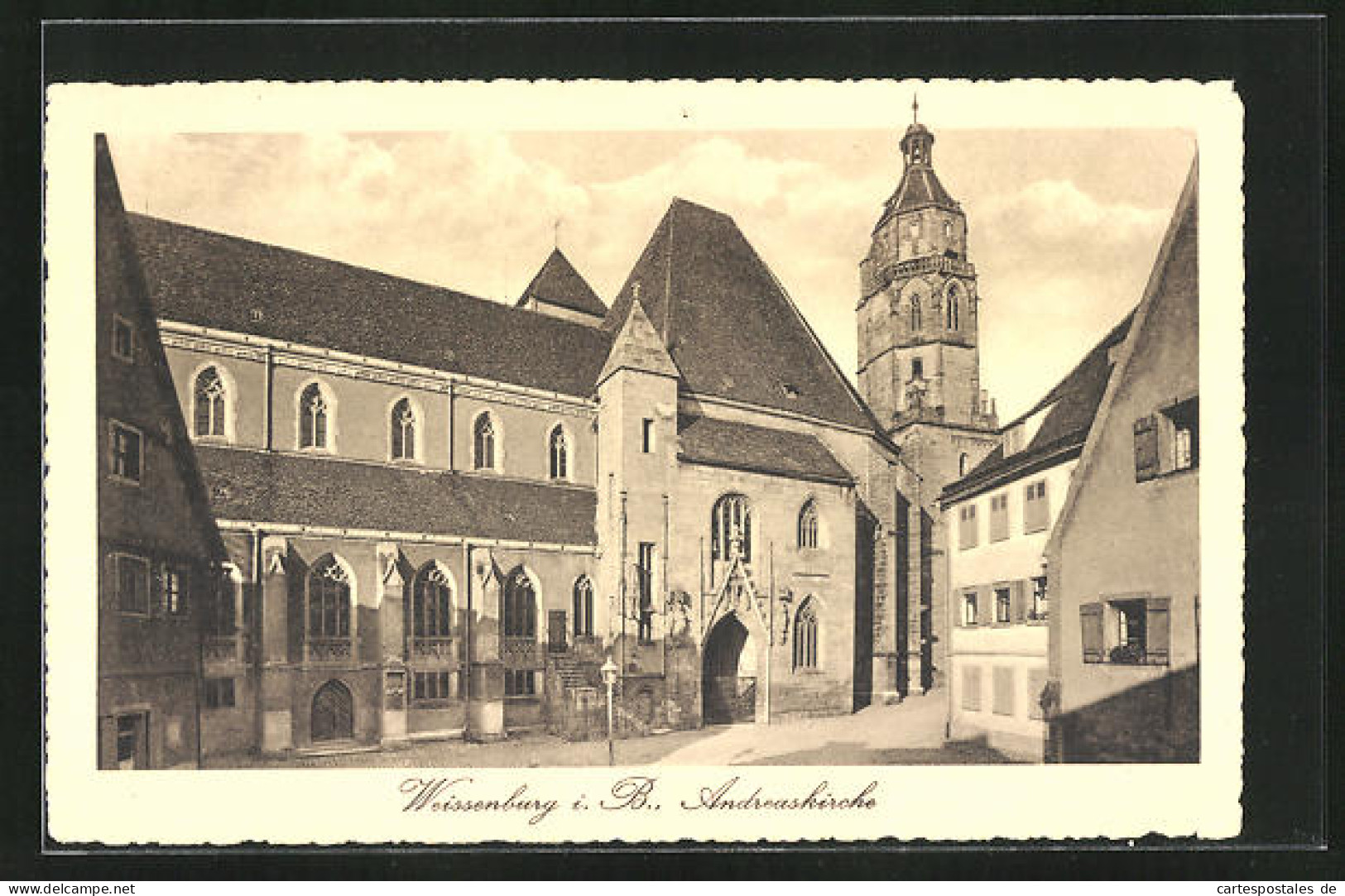 AK Weissenburg I. B., Andreaskirche  - Weissenburg
