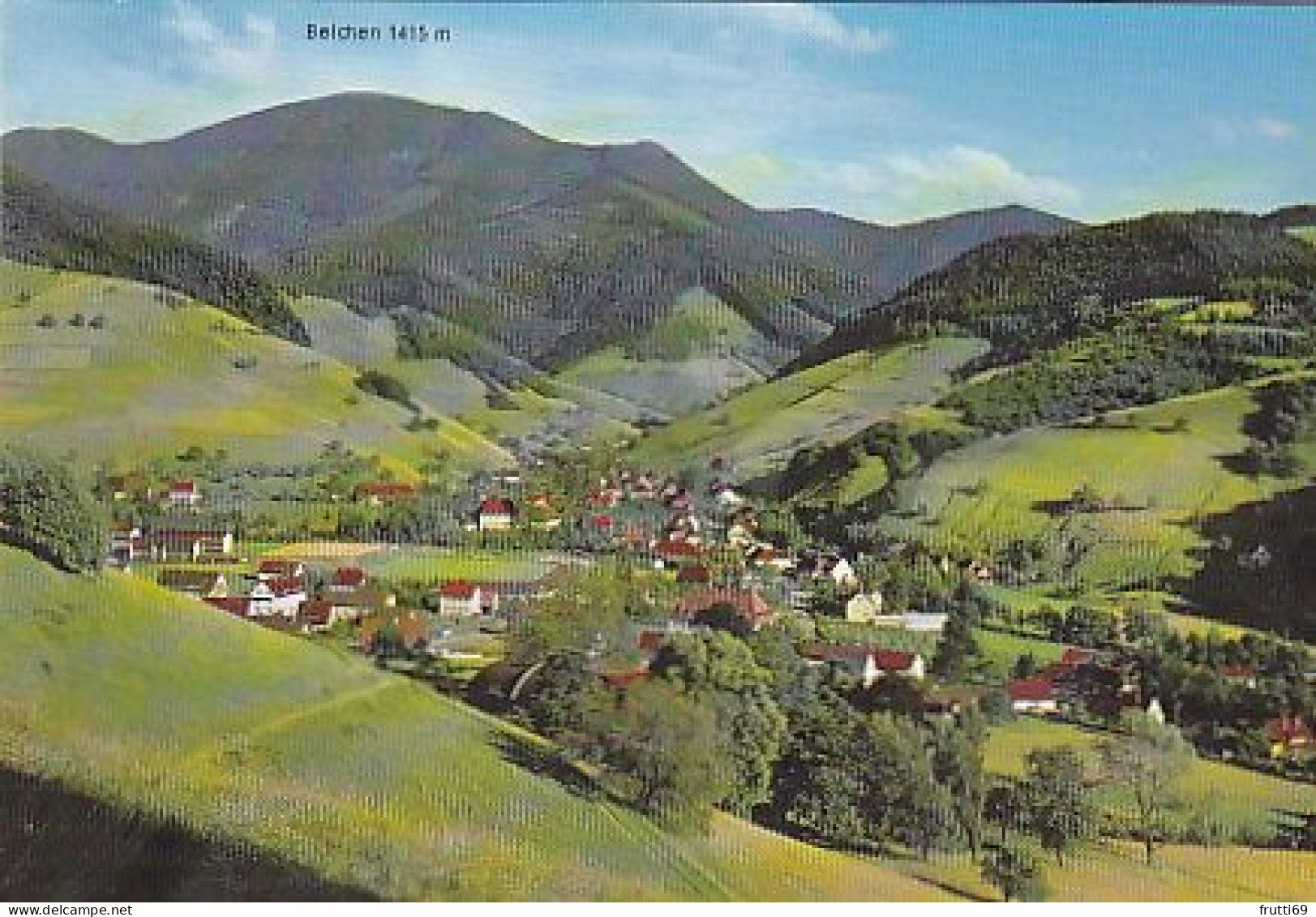 AK 207545 GERMANY - Münstertal / Schwarzwald Mit Blick Zum Belchen - Münstertal