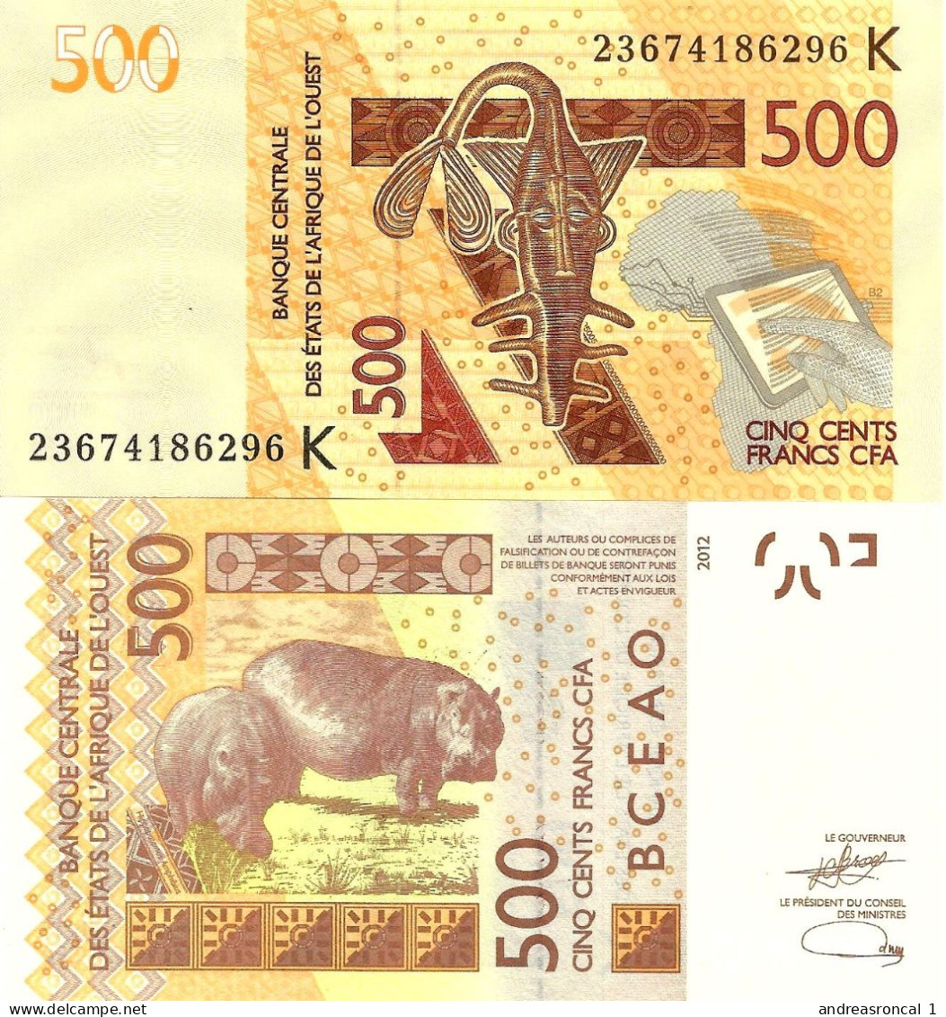 West Africa / UEMOA / Senegal 500 Francs ND [2023] P-719Kl UNC - Sénégal