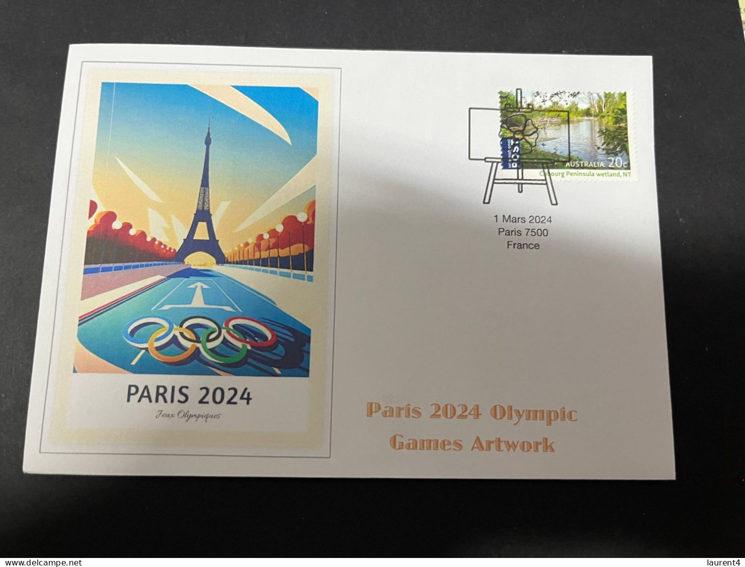 11-3-2024 (2 Y 43) Paris Olympic Games 2024 - 7 (of 12 Covers Series) For The Paris 2024 Olympic Games Artwork - Sommer 2024: Paris