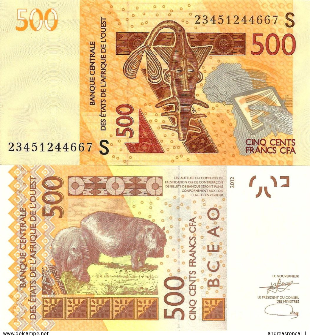 West Africa / UEMOA / Guinea-Bissau 500 Francs ND [2023] P-919Sl UNC (1-) - Guinea–Bissau