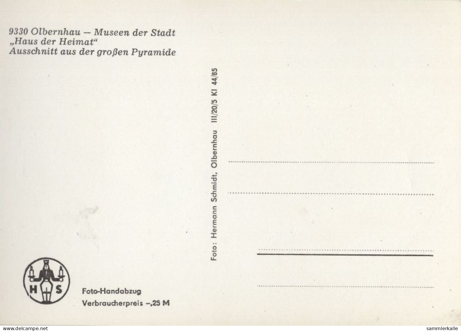 135294 - Olbernhau - Haus Der Heimat - Olbernhau