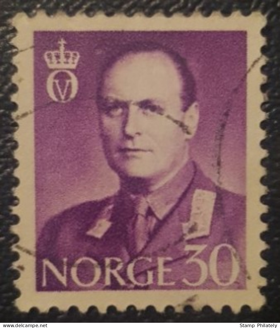Norway King Olav 30 Used Stamp - Used Stamps