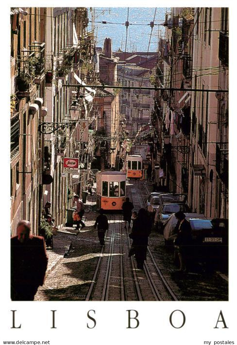 73963851 Strassenbahn_Tramway-- Lisboa Elevador Da Bica  - Strassenbahnen