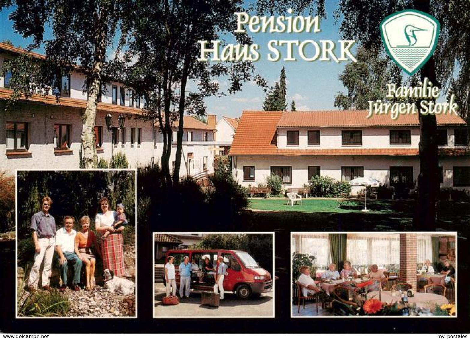 73882404 Bad Holzhausen Luebbecke Preussisch Oldendorf NRW Pension Haus Stork Fa - Getmold