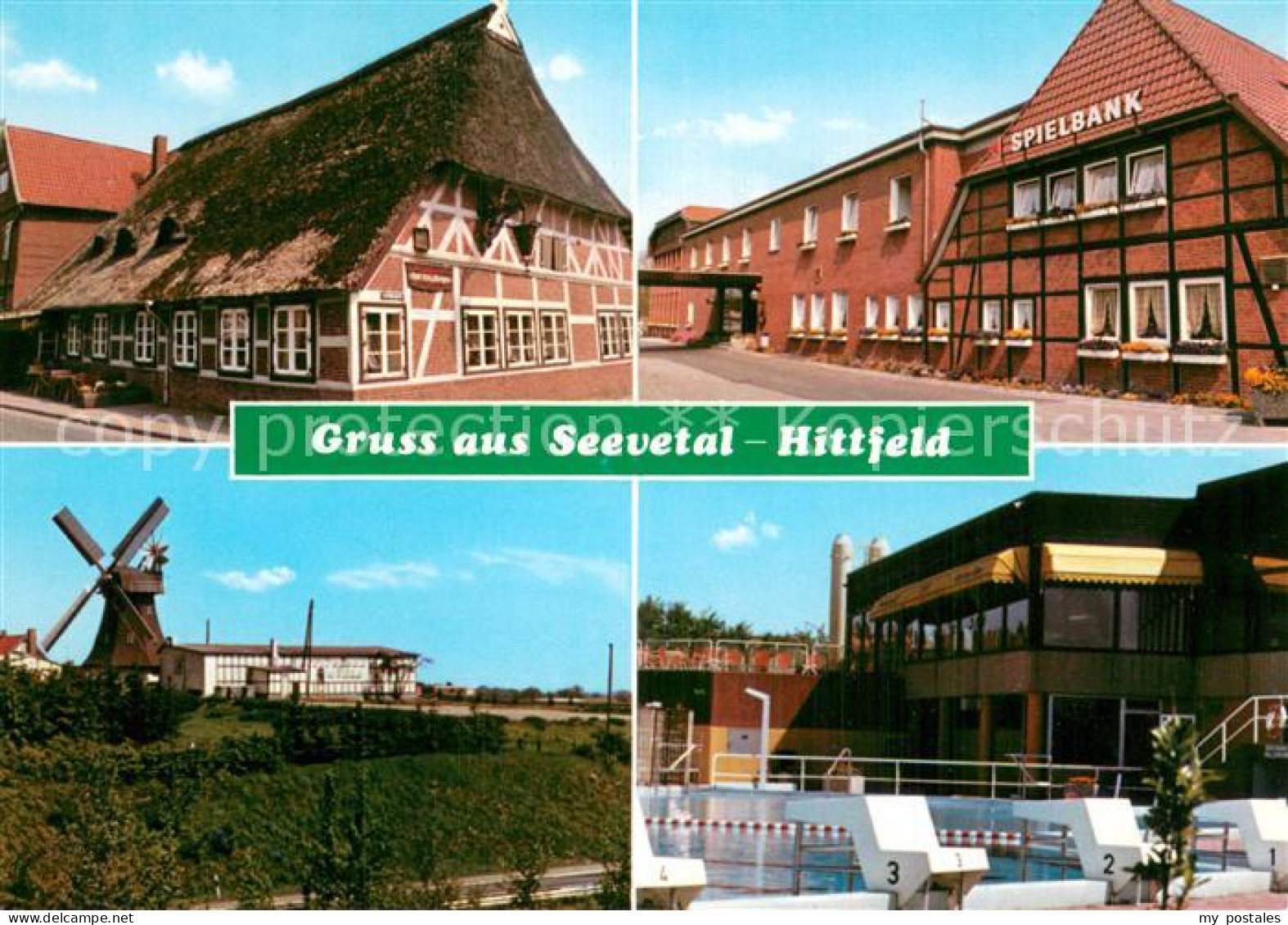 73776786 Hittfeld Fachwerkhaeuser Spielbank Windmuehle Schwimmbad Hittfeld - Seevetal