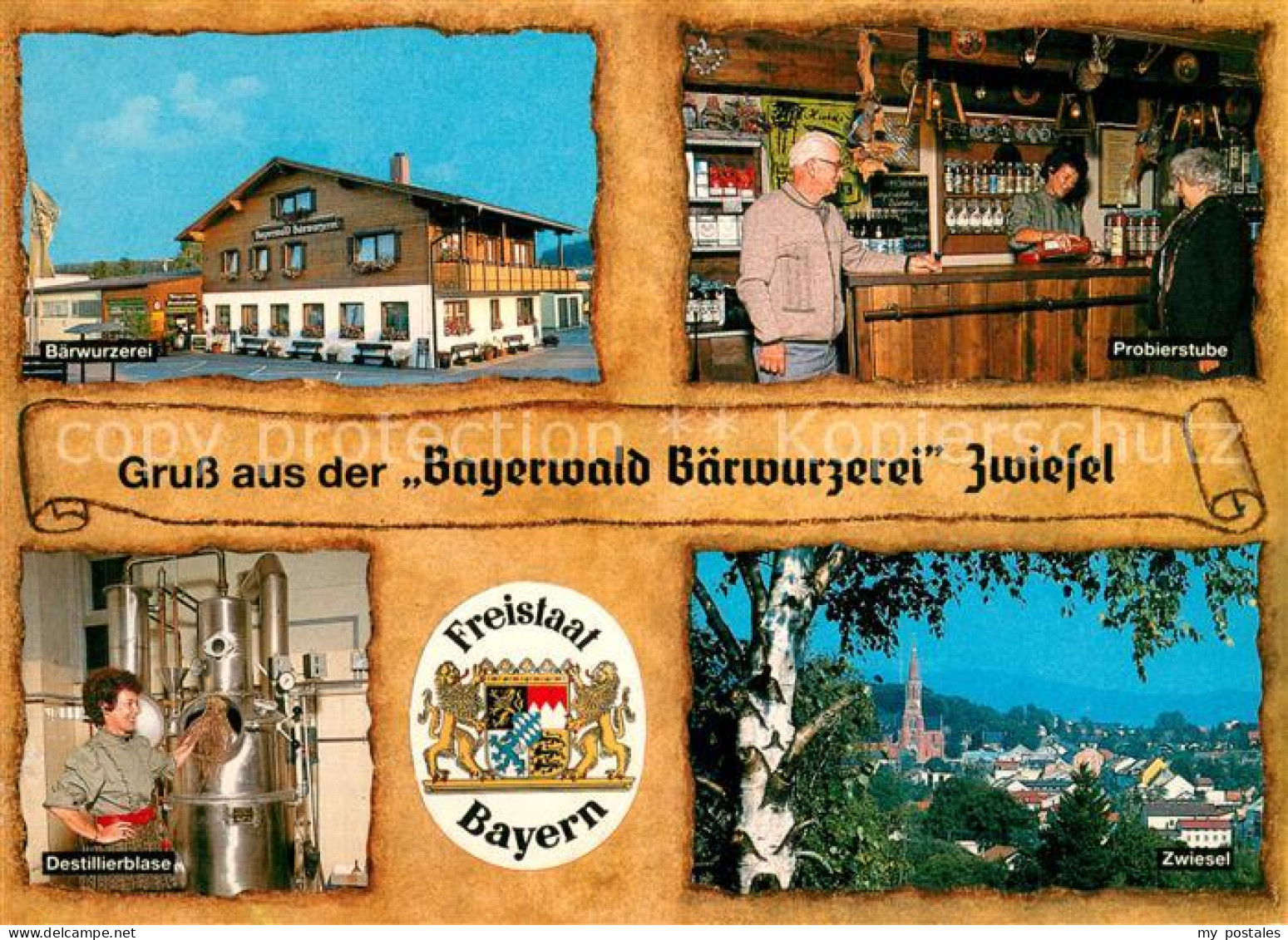73776751 Zwiesel  Niederbayern Bayerwald Baerwurzerei Destillierblase Probierstu - Zwiesel