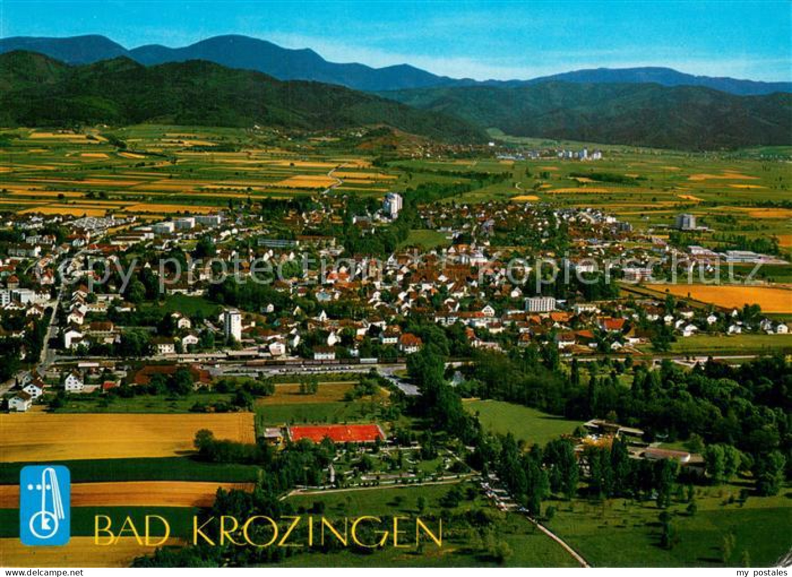 73776691 Bad Krozingen Fliegeraufnahme Bad Krozingen - Bad Krozingen