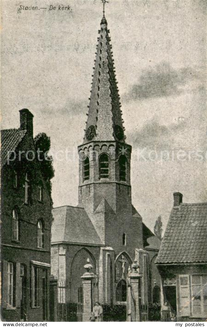 73688942 Staden West-Vlaanderen De Kerk Staden West-Vlaanderen - Staden